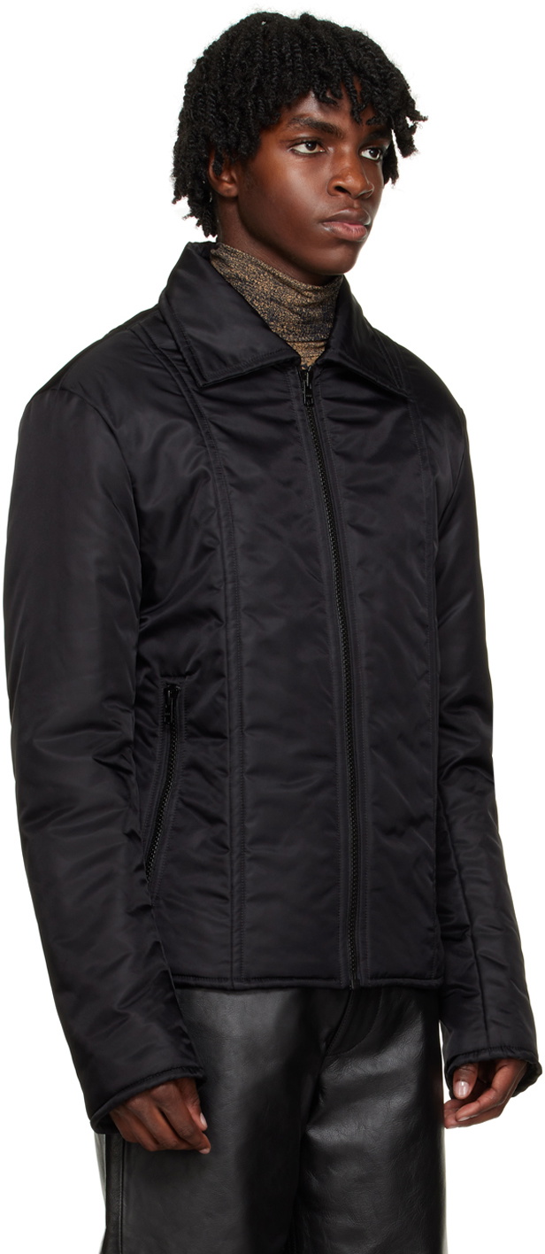 MM6 Maison Margiela Black Patch Jacket MM6 Maison Margiela