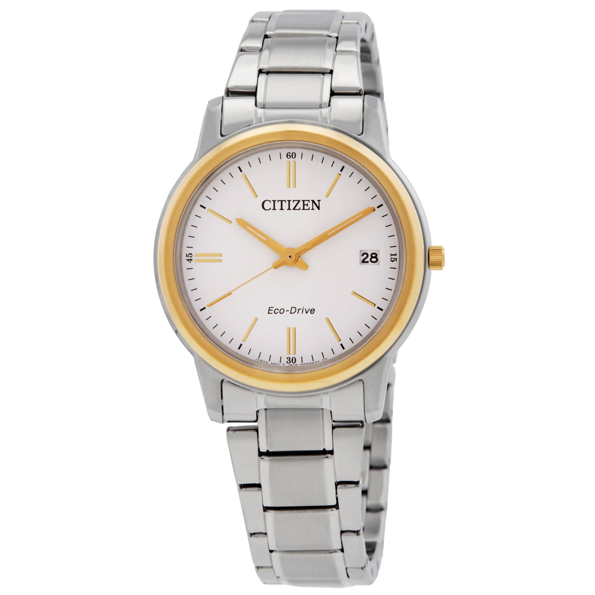 Citizen Eco-Drive White Dial Ladies Watch FE6019-55A