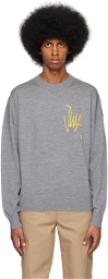 JW Anderson Gray 'JWA' Sweater