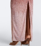 Rachel Gilbert Kaity embellished gown