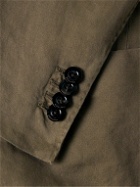 Boglioli - K-Jacket Unstructured Cotton and Linen-Blend Blazer - Green