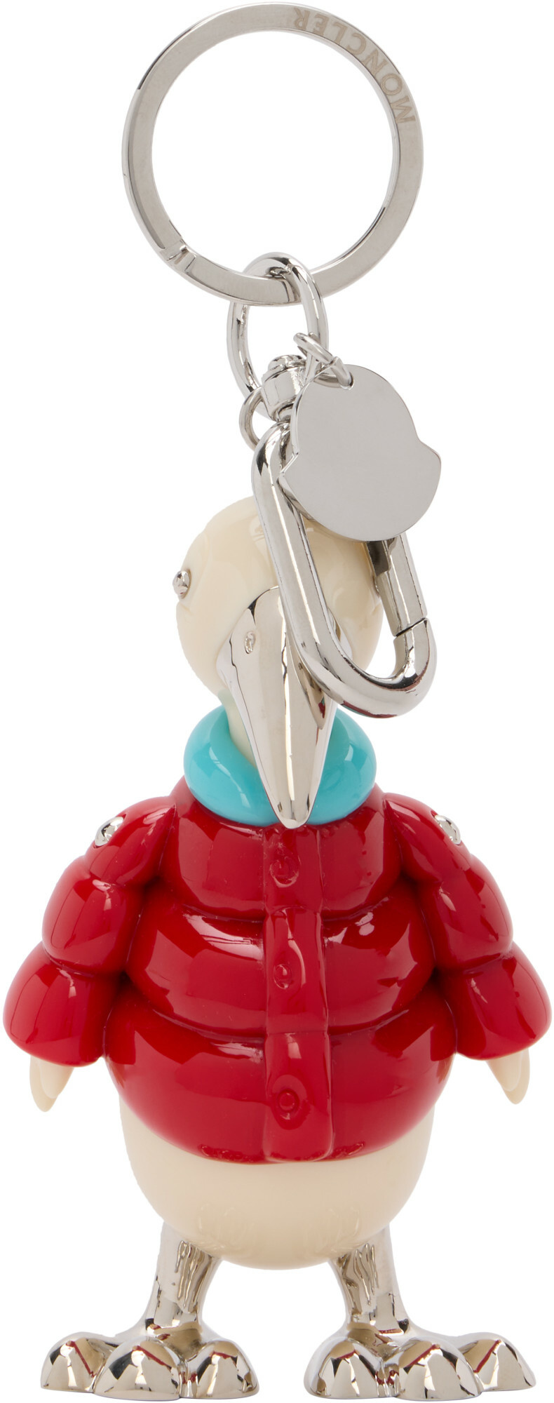 Moncler Red 'Mon Duck' Bag Charm