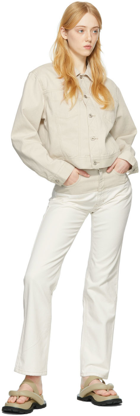 DRAE Beige Denim Jacket