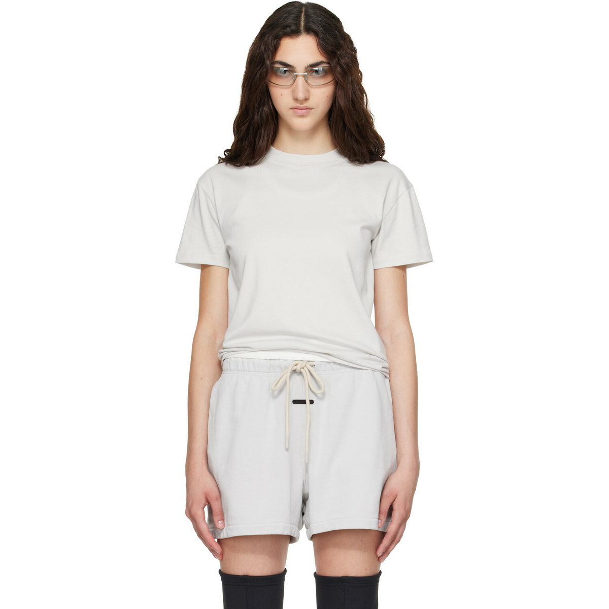 Fear of God ESSENTIALS Gray Classic Fit T-shirt