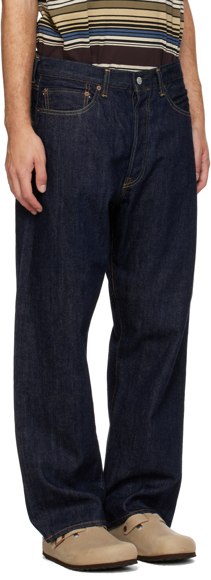 Ordinary Fits Navy 117 Loose Jeans