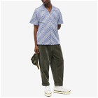 Noma t.d. Men's Gingham Check Vacation Shirt in Navy