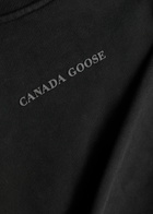 Canada Goose Muskoka Logo Cotton Sweatshirt Black