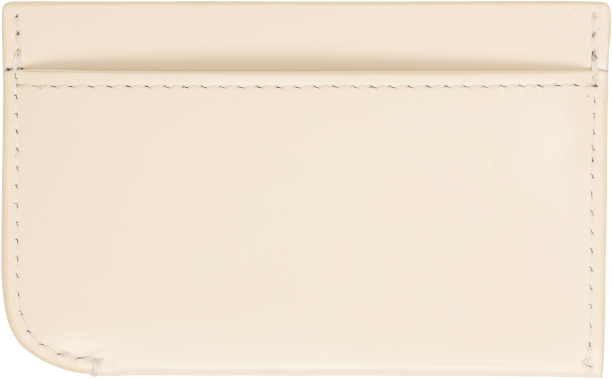 JACQUEMUS Off-White 'Le Porte Curvo' Card Holder