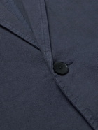 Folk - Lunar Linen and Cotton-Blend Blazer - Blue