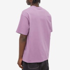 Butter Goods Men's Heavyweight Pigment Dyed T-Shirt in Washed Grape