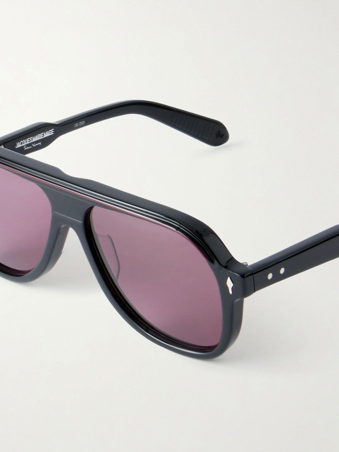 Jacques Marie Mage - Rocky Mountain Featherbed Teewinot Aviator-Style Acetate Sunglasses