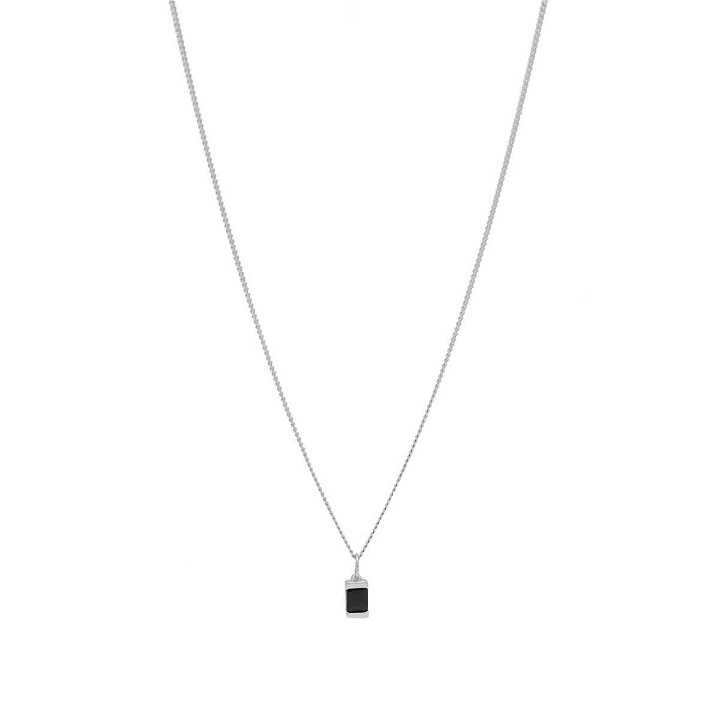 Photo: Miansai Men's Valor Onyx Necklace in Black