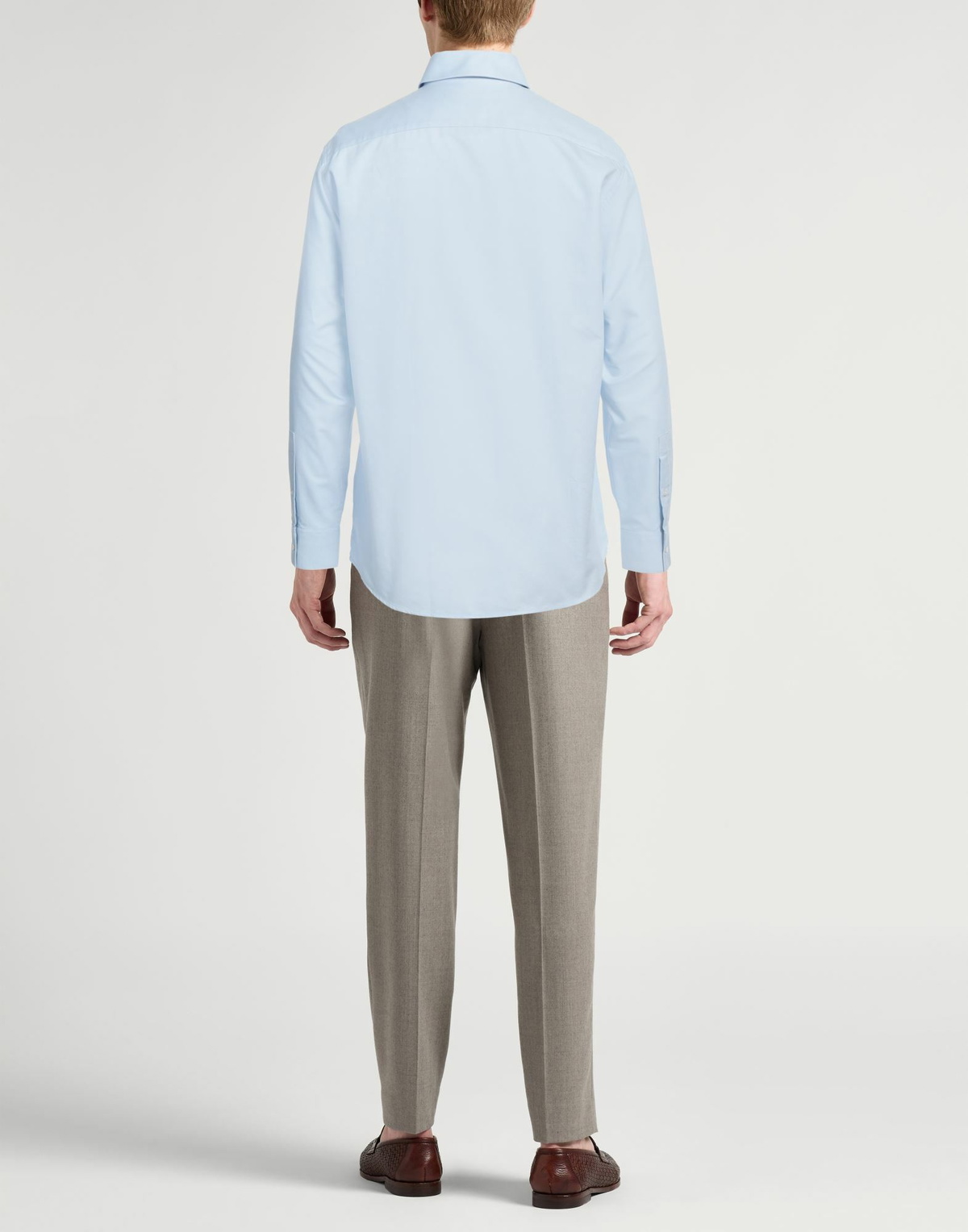 Trussardi Mens Shirt Light in Blue