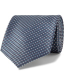 Brioni - 8cm Silk-Jacquard Tie - Blue