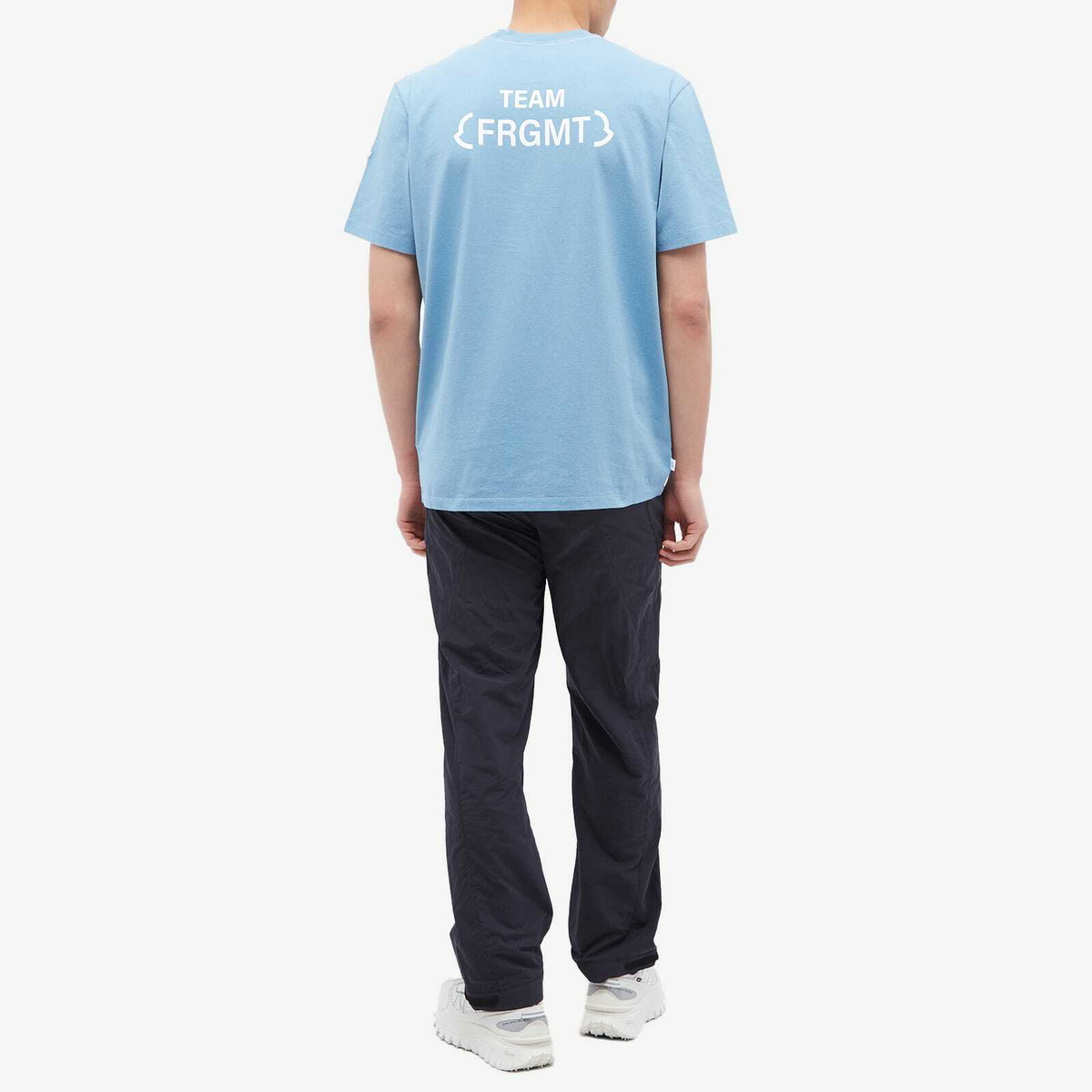 Moncler Men's Genius x Fragment T-Shirt in Blue Moncler