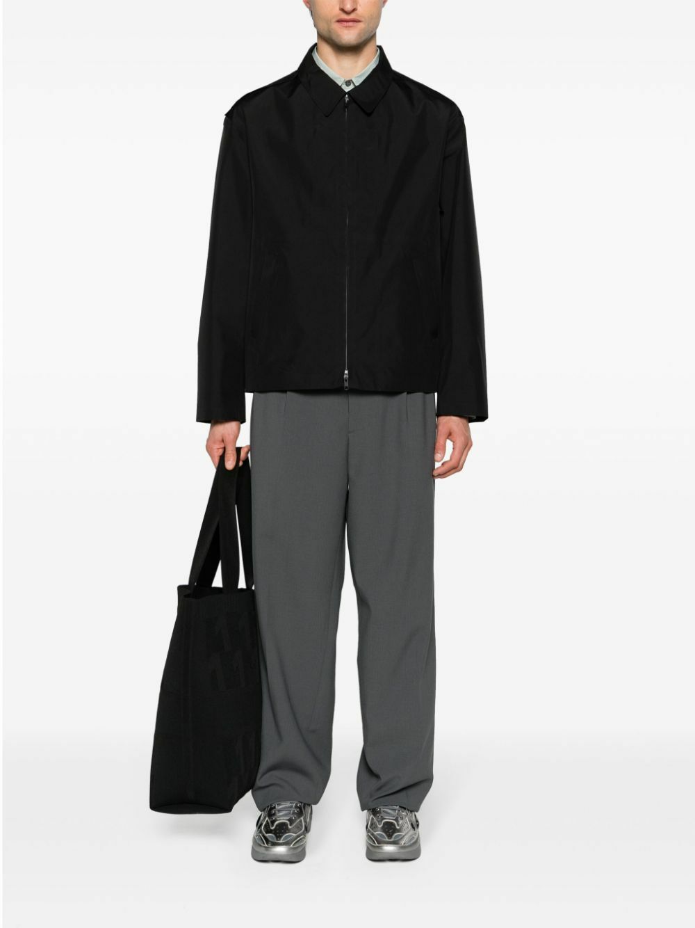 Y-3 Black GORE-TEX Zip-Up Jacket