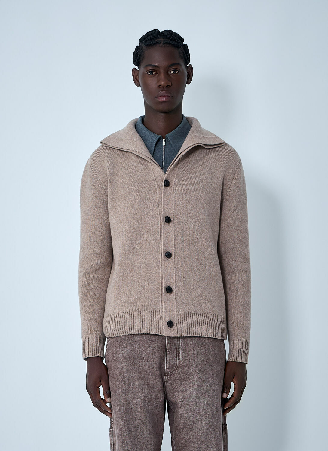 Bottega Veneta Compact Wool Cardigan
