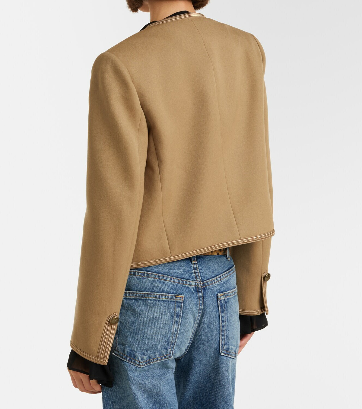 Nili Lotan Blondie virgin wool jacket