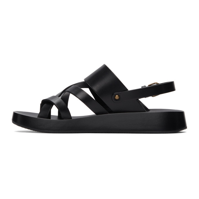 Saint Laurent Black Noah Sandals Saint Laurent