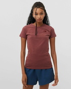 The North Face W Premium Simple Logo Tee Red - Womens - Shortsleeves