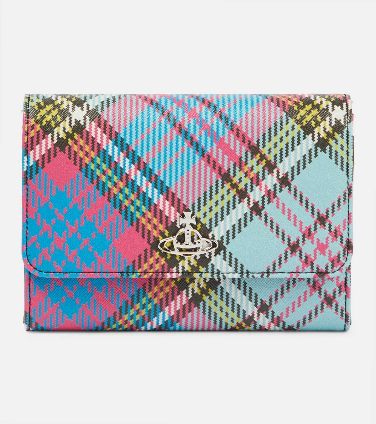 Vivienne Westwood Tartan faux leather wallet Vivienne Westwood