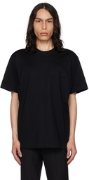 Wooyoungmi Black Flower Back T-Shirt