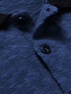 YMC - Rat Pack Cotton Cardigan - Blue