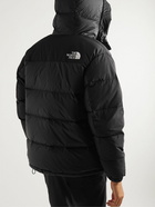 The North Face - Himalayan Logo-Embroidered Quilted Padded Shell Down Jacket - Black