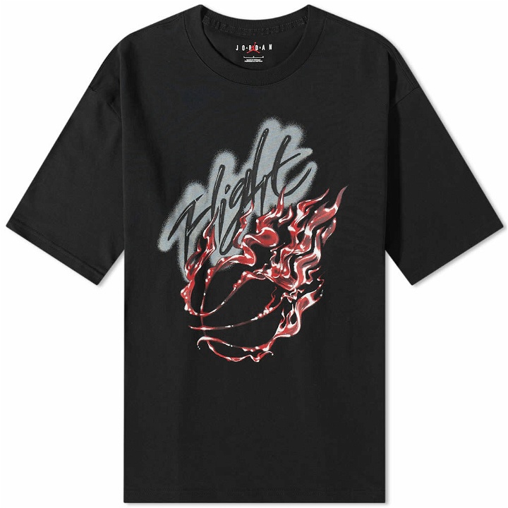 Photo: Air Jordan Men's Travis Scott x Graphic T-Shirt in Black