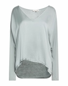 Manila Grace Womens Top in Grey