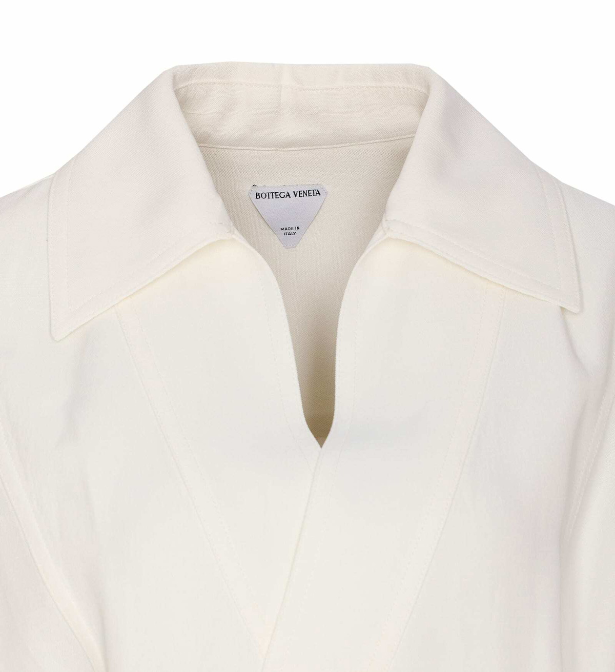 Bottega Veneta Viscose And Linen Dress Bottega Veneta