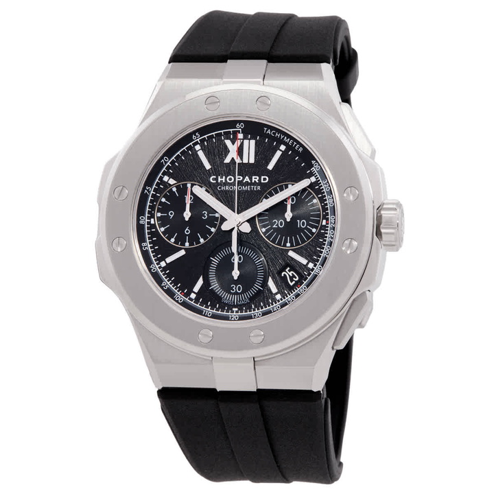 Photo: Chopard Alpine Eagle XL Chronograph Automatic Black Dial Mens Watch 298609 3004