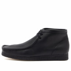 Clarks Originals Men's Wallabee Boot in Black Leather