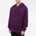 Wooyoungmi Men's Back Logo Popover Hoody in Violet