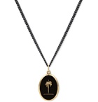 Miansai - Palm Tree Gold Vermeil and Sterling Silver Necklace - Gold