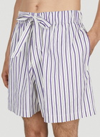 Tekla Lido Stripe Sleep Shorts