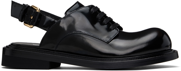Photo: Moschino Black Oliver Loafers