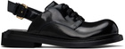 Moschino Black Oliver Loafers