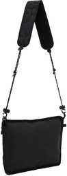 Nanga Black Zip Messenger Bag