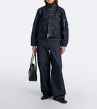 Sacai Denim bomber jacket