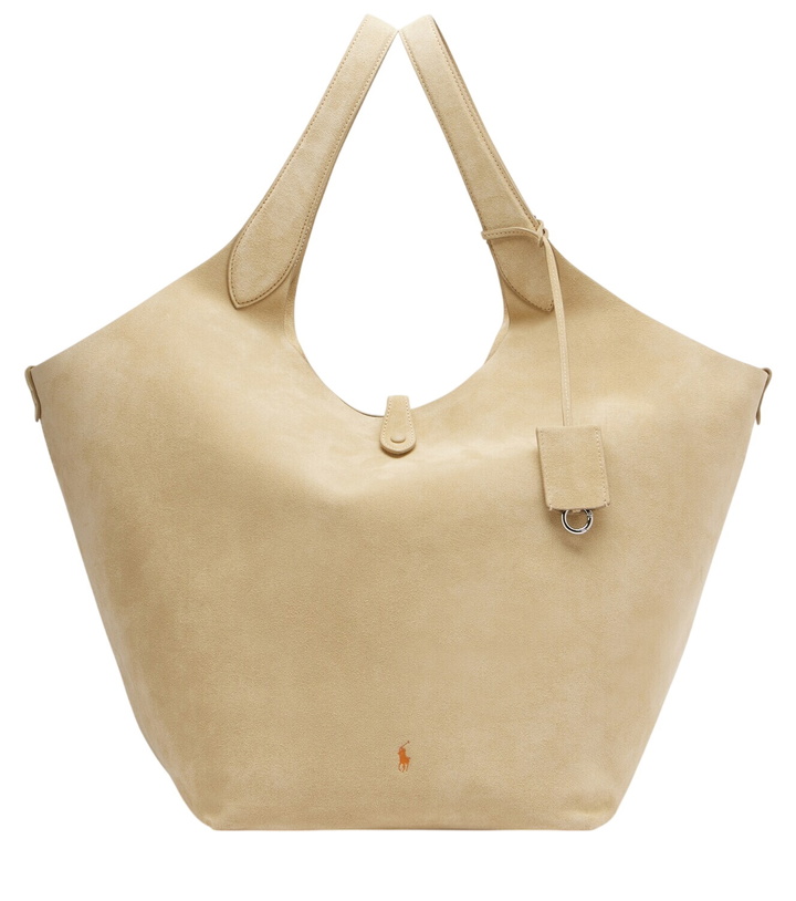 Photo: Polo Ralph Lauren Polo Play Large suede tote bag