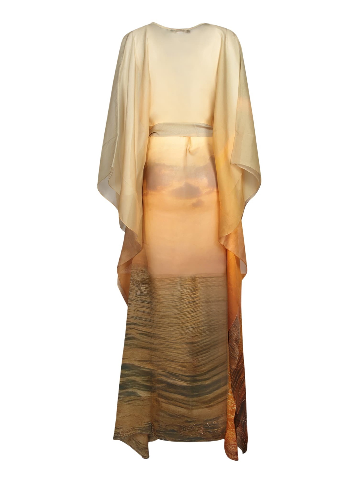 Roberto Cavalli Sunset Multi-color Kaftan Dress