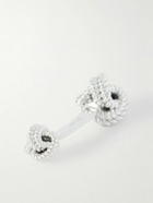 TOM FORD - Knot 18-Karat White Gold Cufflinks