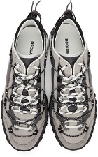 Dsquared2 Grey Legend Low-Top Sneakers