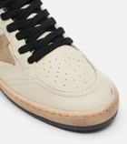 Golden Goose Ball Star leopard-print leather sneakers
