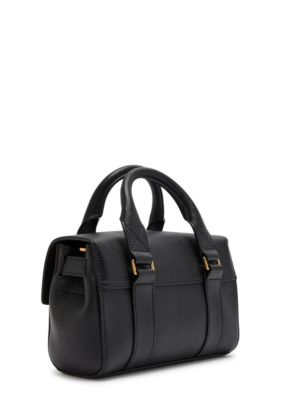 Mulberry Heritage Bayswater Mini Grained Leather Cross-body bag - Black - One Size