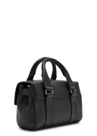 Mulberry Heritage Bayswater Mini Grained Leather Cross-body bag - Black - One Size