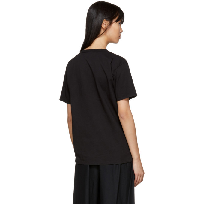 Bianca Chandon Black NYC Lips Pocket T-Shirt Bianca Chandon