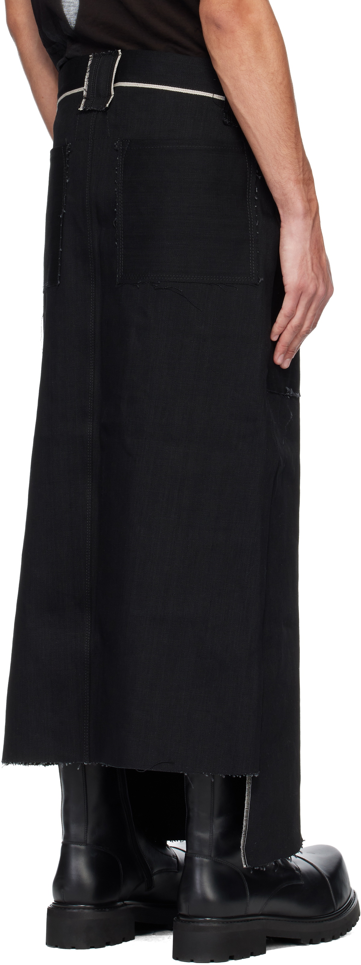 Swampgod Black Boia Skirt