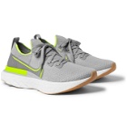 Nike Running - React Infinity Run Flyknit Running Sneakers - Gray